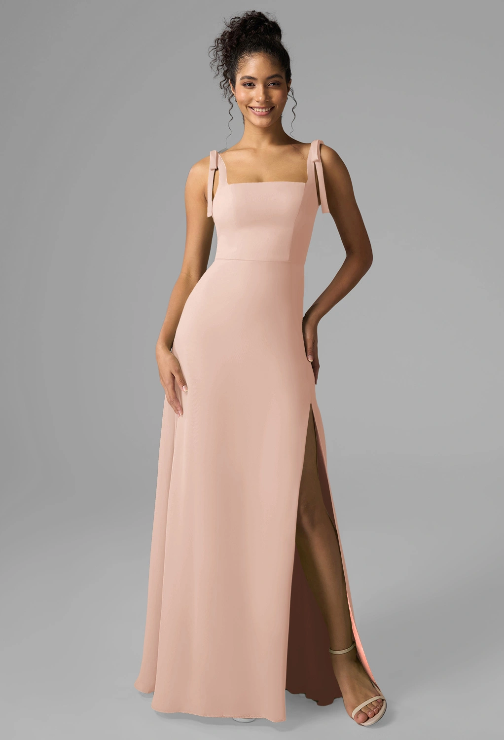 AW Maisha Pearl Pink  Wedding Guest Dresses
