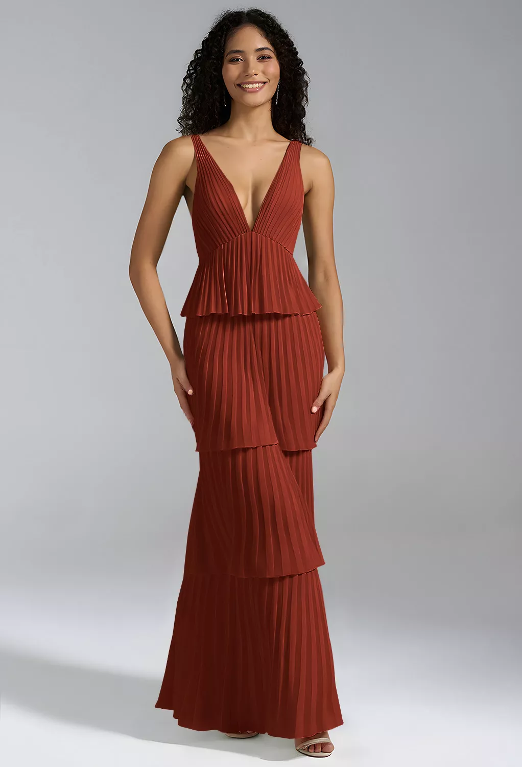 Rust, Red Bridesmaid Dresses | AW.Bridal New Zealand