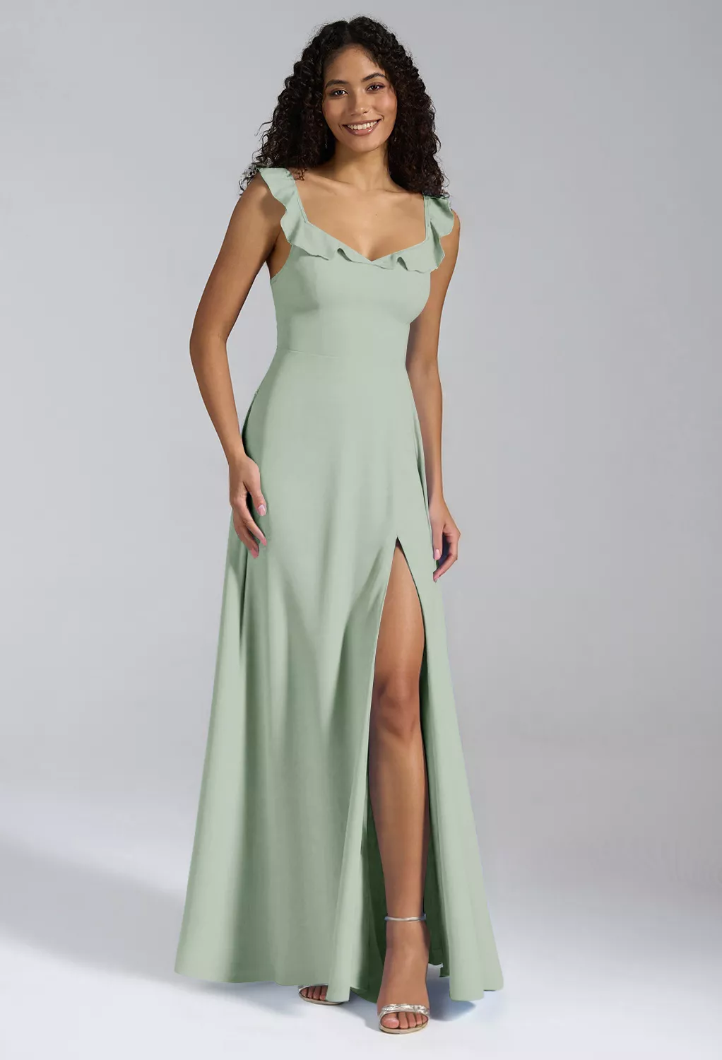 AW Sam Sage Green  Bridesmaid Dresses