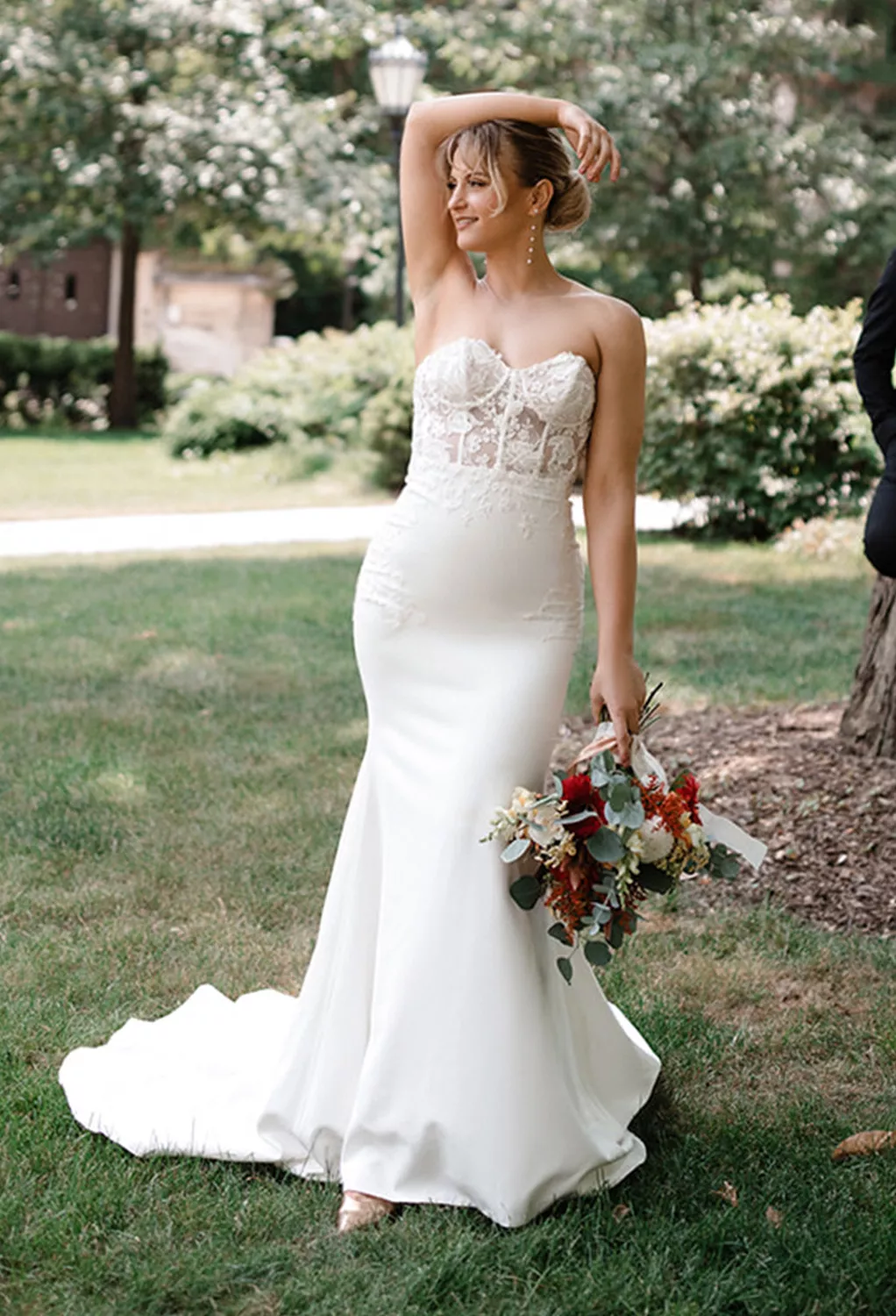 princess polly baby blue dress  Our exquisite Art-Deco beaded sheath wedding dress with the  daringly low back and gorgeous 1m sheer train  Swipe left to see the back!  Wishing you all a wonderful weekend  @