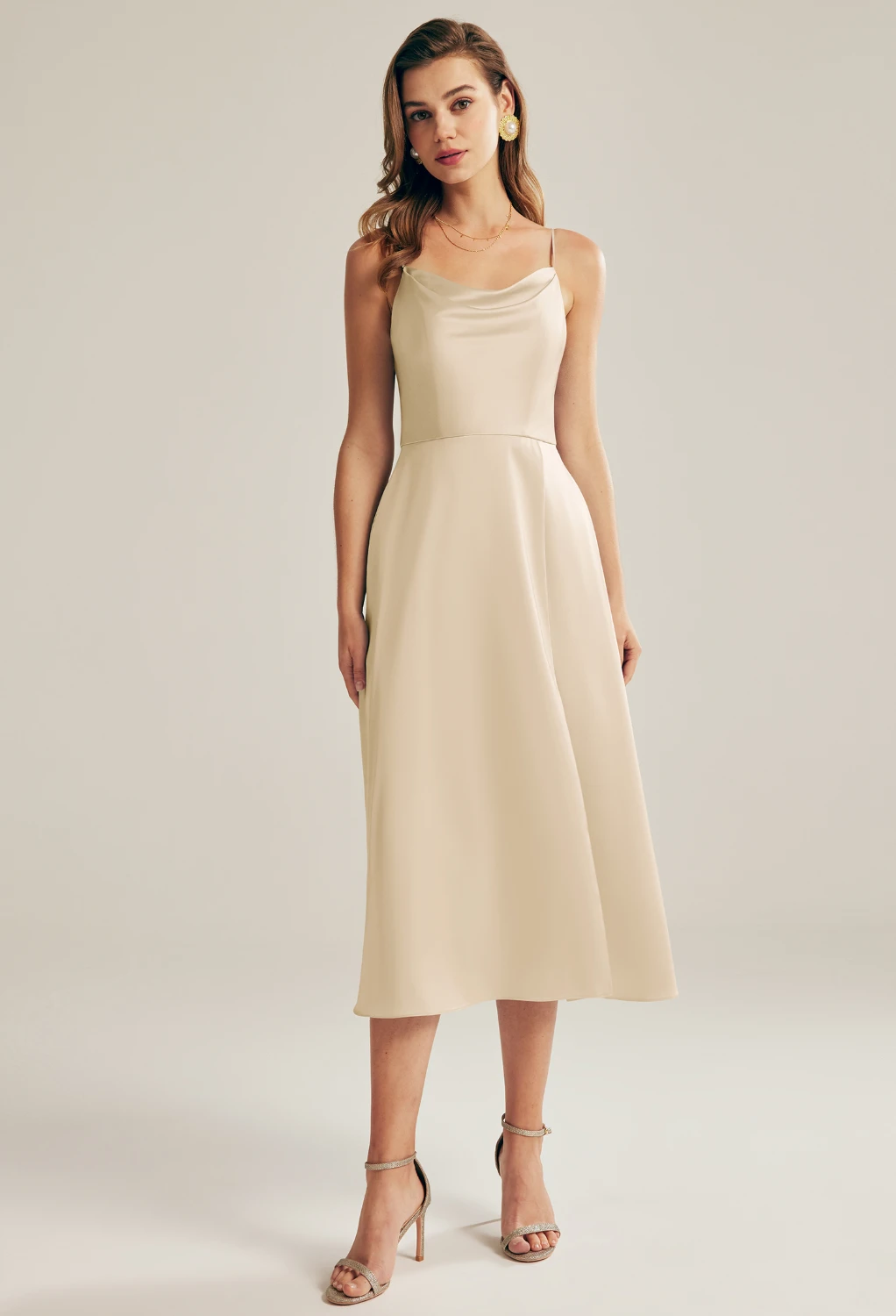 graduation dress singapore Chic White Graduation Dress for Women main image 0