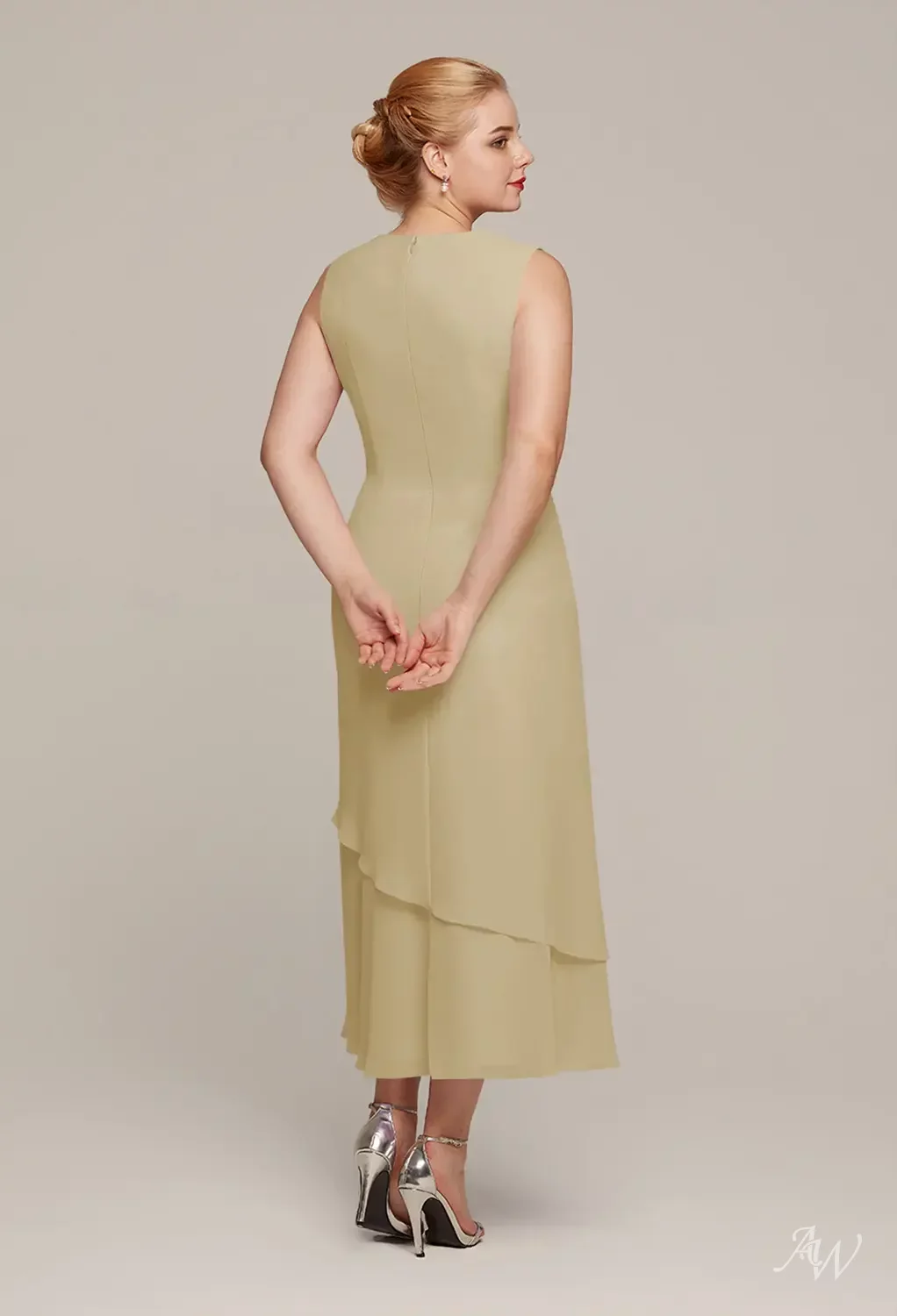 AW Babette Champagne Mother of the Bride Dresses | AW.Bridal Singapore