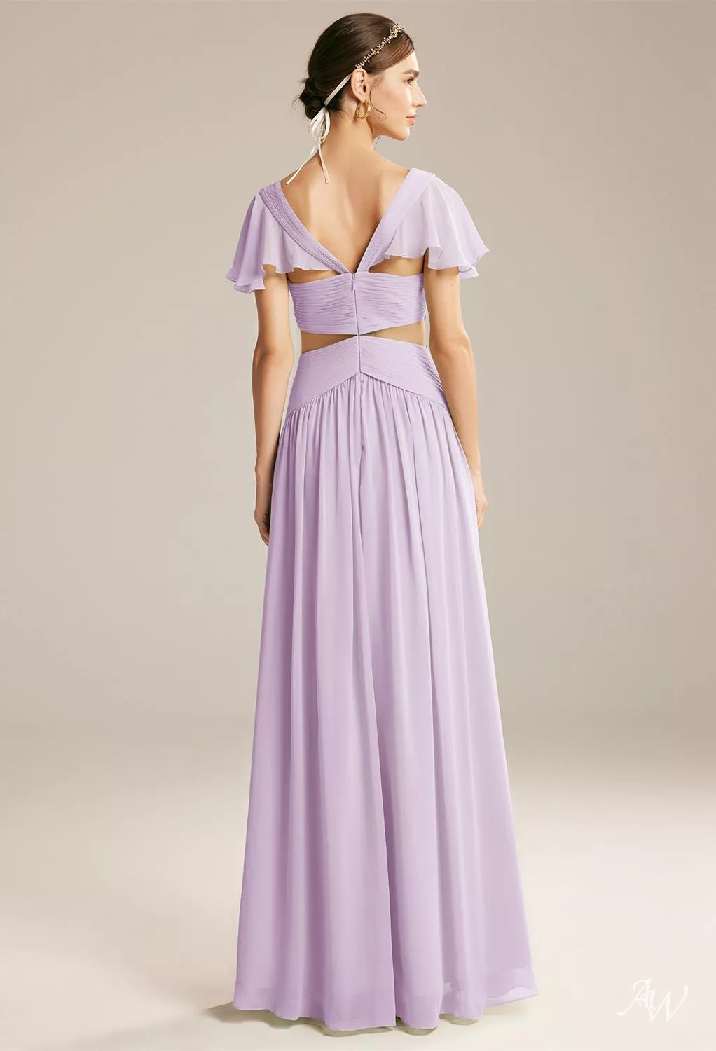 clelia's party dresses AW Clelia Lilac Bridesmaid Dresses