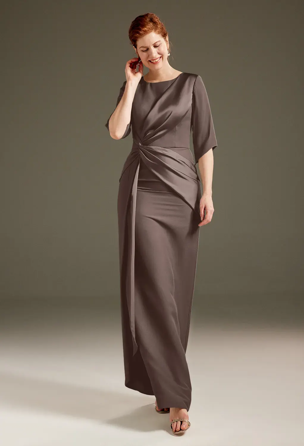 mermaid orange prom dresses 2023 Long Party Dress fg3147 Silver Color Length Collection 22.1 Women's Elegant Dresses Women's Color:Turmeric Gold