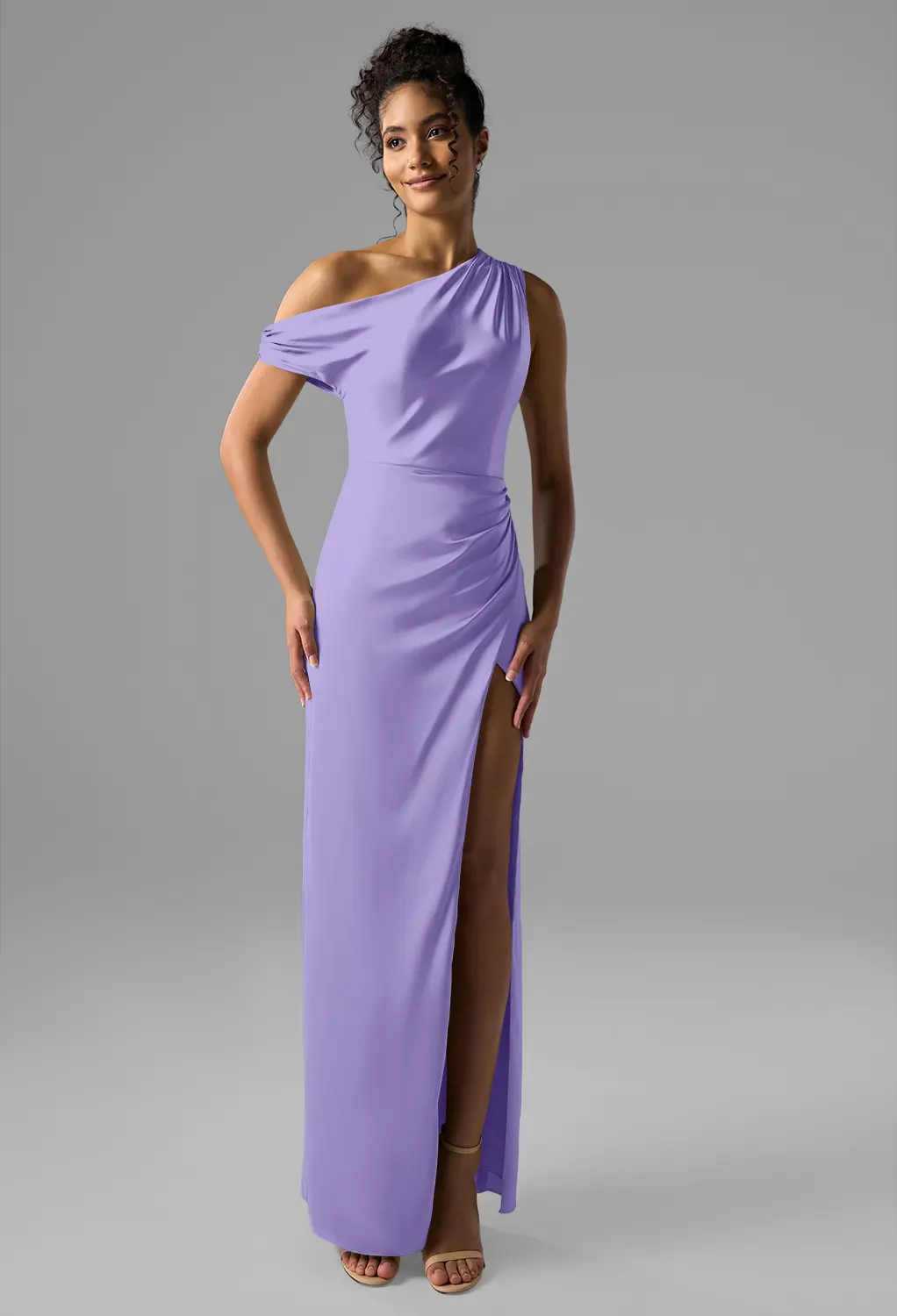 Lilac Black Tie Wedding Guest Dresses