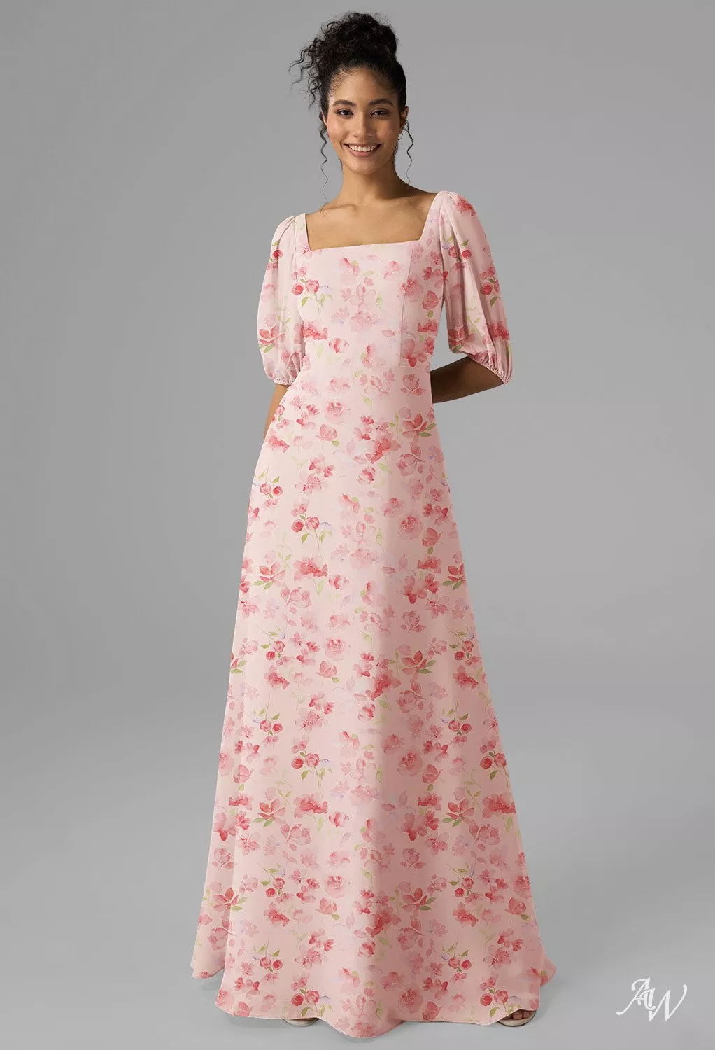 AW Philippa Peach Blossom Breeze Bridesmaid Dresses