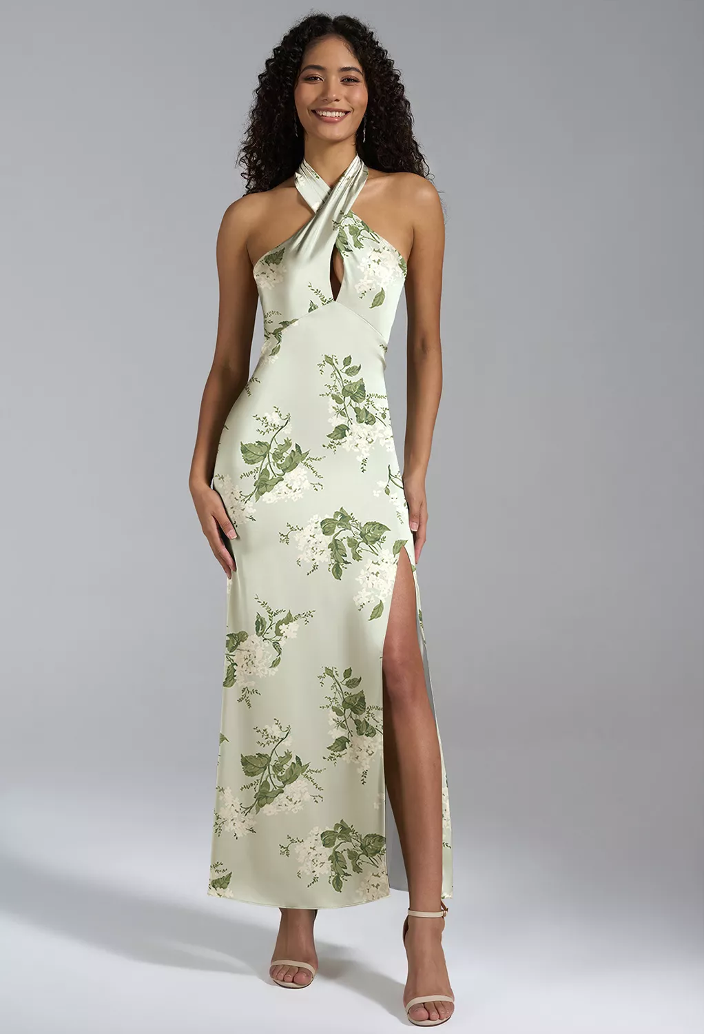 light blue maid of honor dress Ever-Pretty Chiffon Pleated V-Neck Maxi Budget Bridesmaid in Sage with Flutter Sleeve Occasion Dress WEDING alice + olivia Roe Color:M-Yellow Whether you’re at the