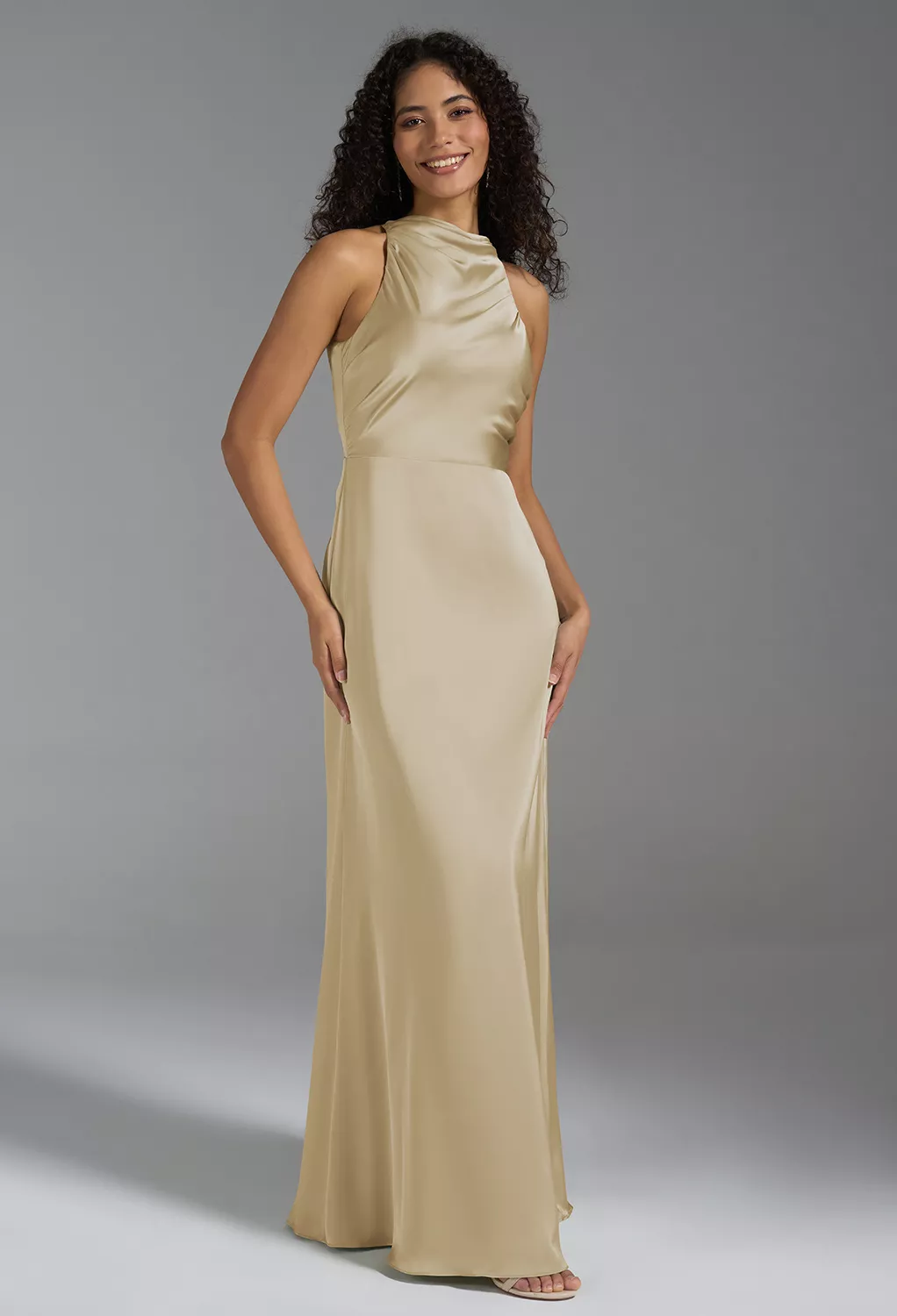 slim fit dress slacks Sleeveless Embroidered A-Line Midi Wedding Guest Dress