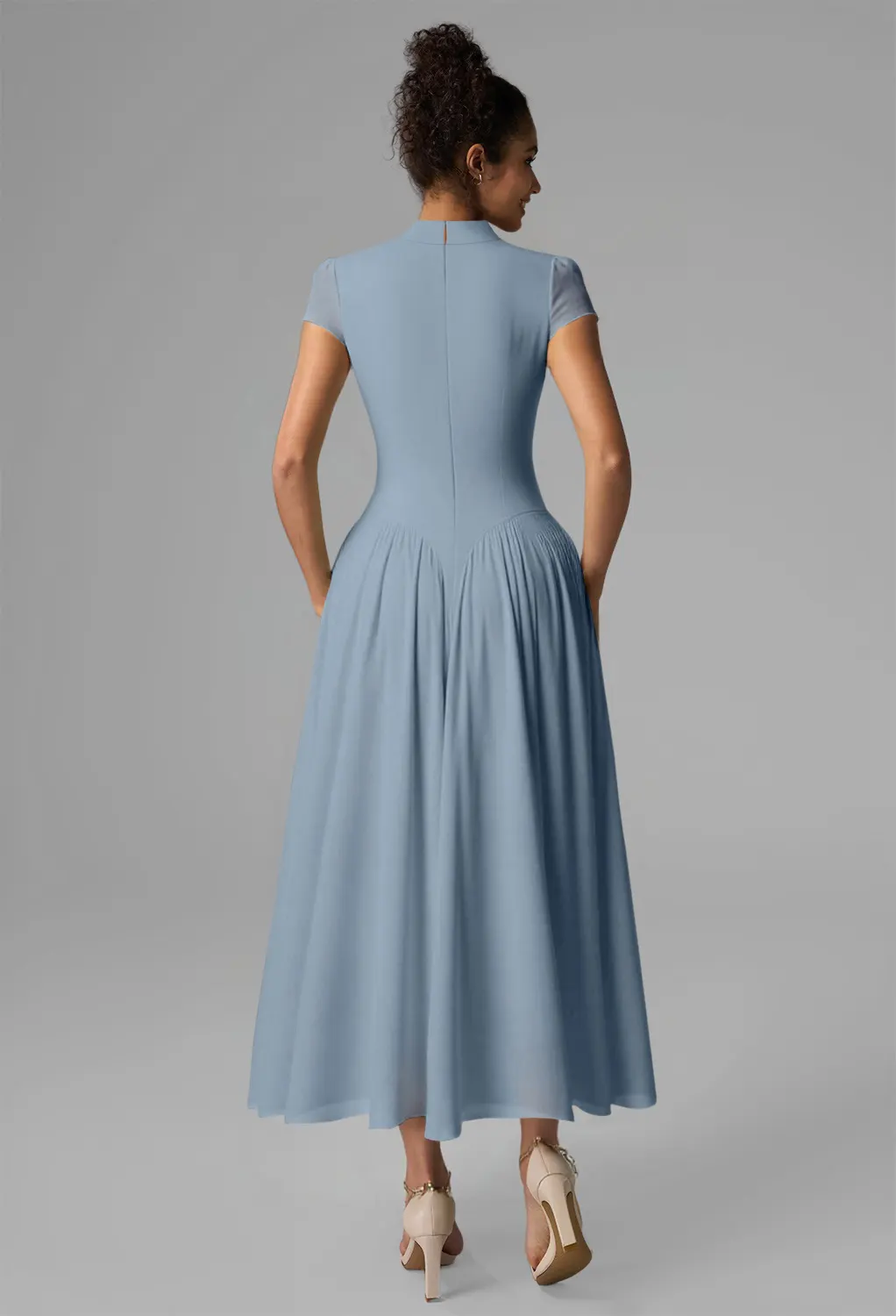 princess polly baby blue dress Blue Bridesmaid Dresses from Ice to Navy main image 1