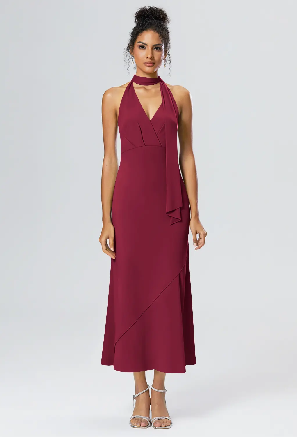 Burgundy Black Tie Wedding Guest Dresses Page 3 | AW.Bridal Singapore