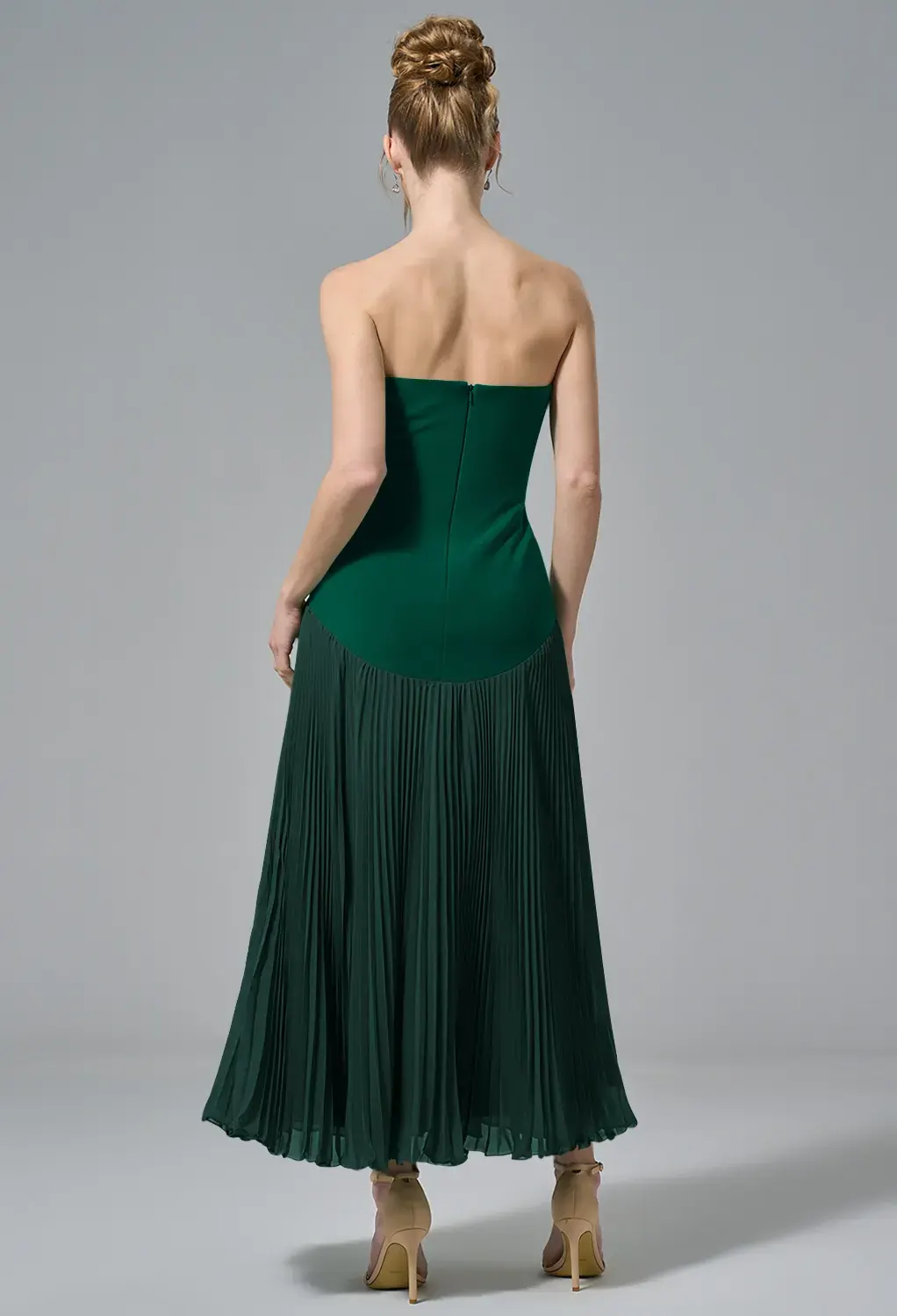 Evergreen Cocktail Wedding Guest Dresses | AW.Bridal Singapore