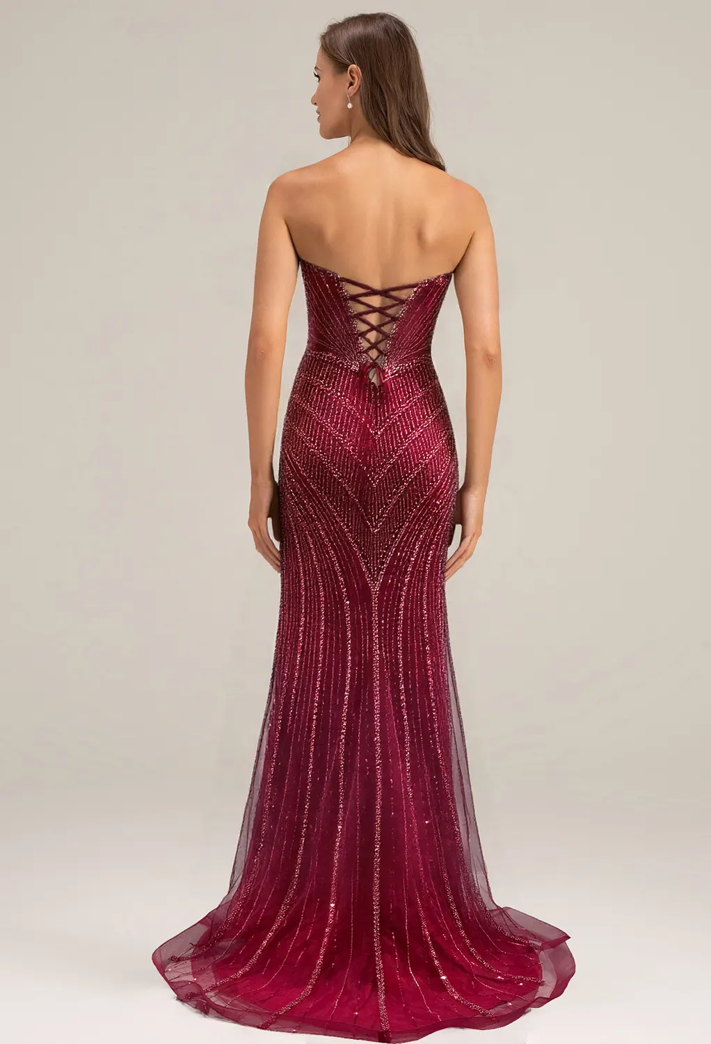 strapless open back dress Lydia Halter Neck Maxi Dress with Open Back Strap Detail main image 0