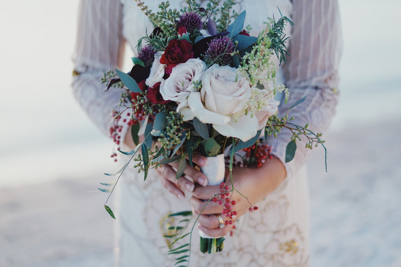 Bohemian Wedding Style Bouquet
