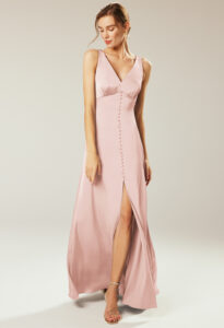 AW Maggie Pink Sleeveless Dress