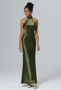 The Mermaid Satin Dress