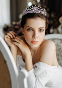 AW Bridal Crystal Tiaras